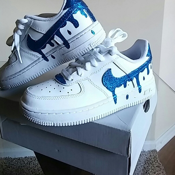 kids custom air forces